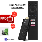 Stick Android TV Mecool KD-1 4K Certifié Par Google / 2Go-16 Go + Abonnement 12 Mois  Offert