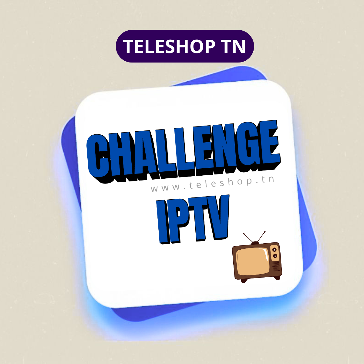 CHALLENGE IPTV ABONNEMENT CHALLENGE IPTV 06 MOIS M3U – Image 1