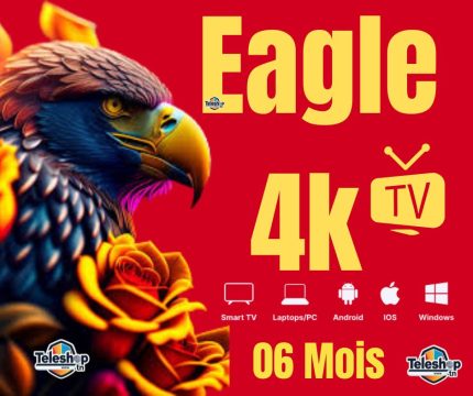 Eagle 4k Iptv - telesop.tn - 23560560