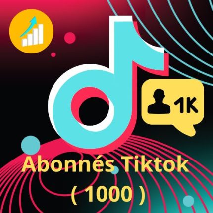 Abonnés Tiktok ( 1000 )