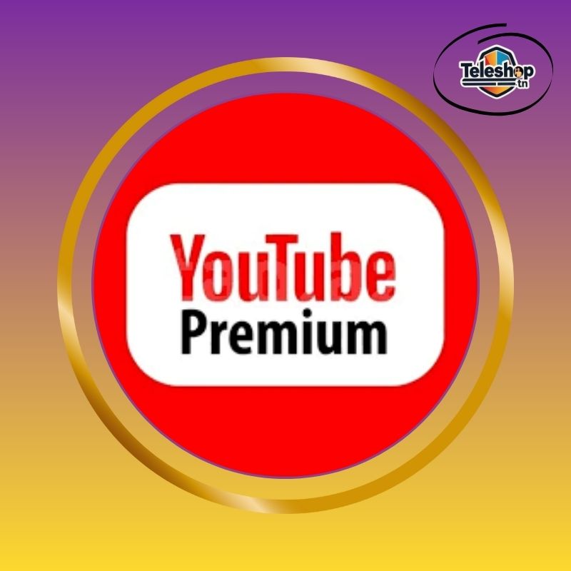 YOUTUBE PR TELESHOP TN YouTube Premium Abonnement 3 Mois – Image 1