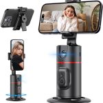 Stabilisateur de Téléphone 360° à Suivi Automatique du Visage
