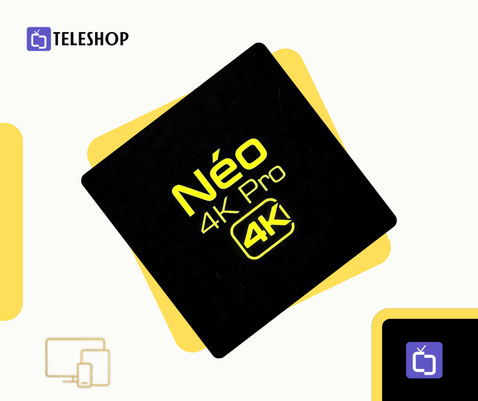 neo 4k pro teleshop tn ABONNEMENT NEO 4K PRO 12 MOIS - ANDROID – Image 1
