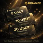 Carte Cadeau Binance 10 USDT