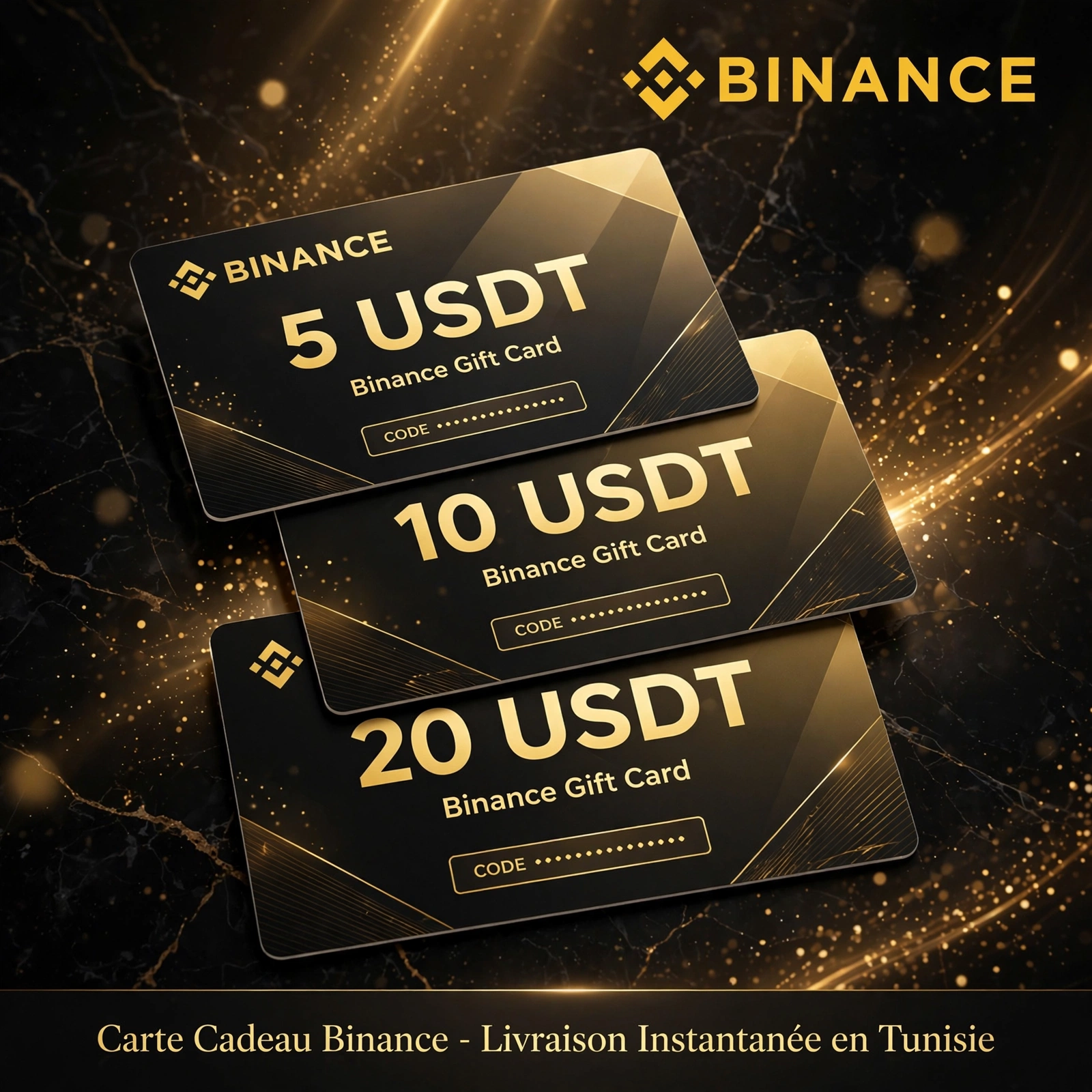 BINANCE Carte Cadeau Binance 10 USDT – Image 1